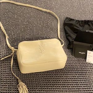 Saint Laurent crossbody camera leather bag